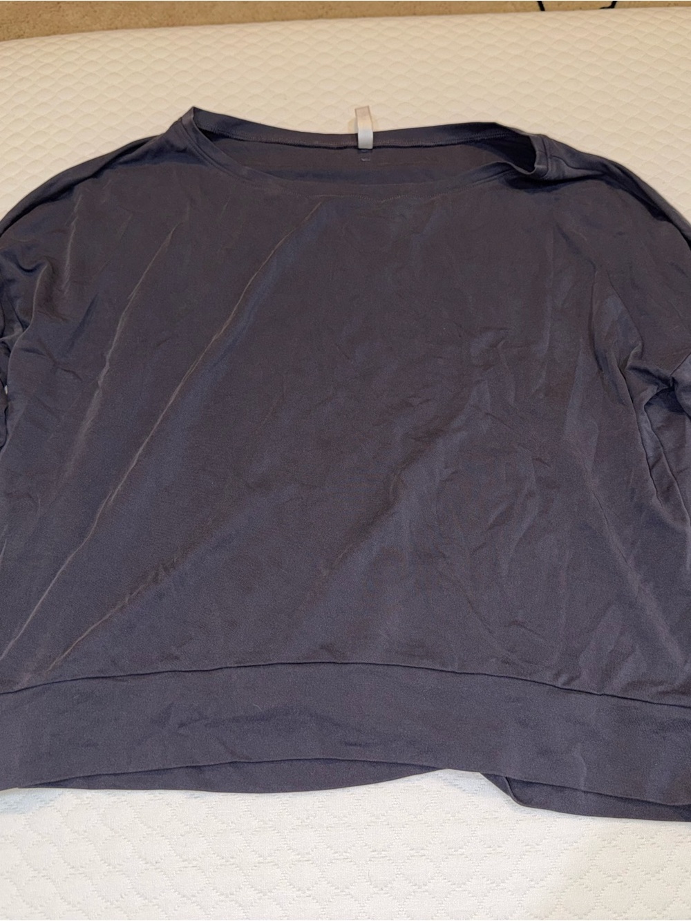 Fabletics Lightweight Long Sleeve Tee - Slate
